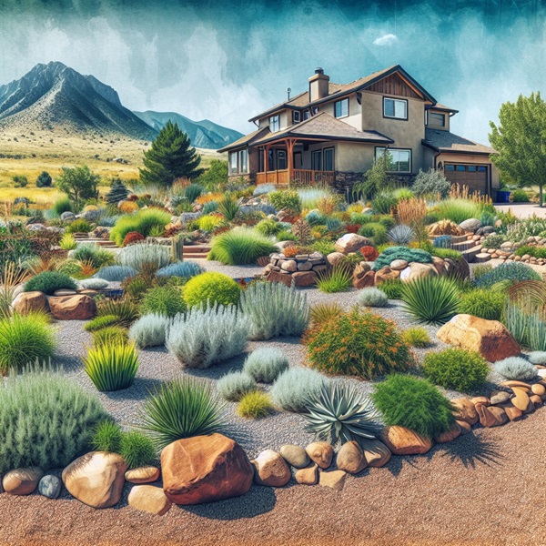 Colorado Springs Xeriscaped Backyards: Drought-Resistant Plants for Low Maintenance