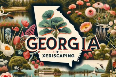 Georgia Xeriscaping: Easy-Care Front Yard Landscaping with Flowers & Trees