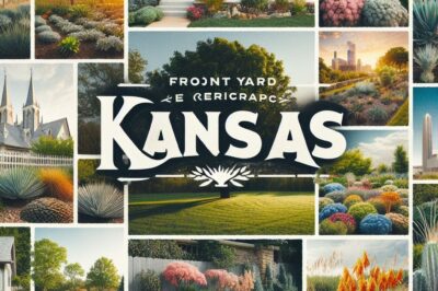 Kansas Xeriscaping Ideas: Easy-Care Front Yard Landscaping with Flowers & Trees
