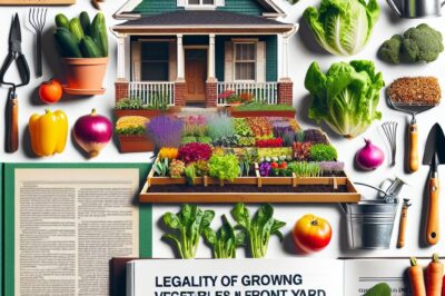 Is it Illegal to Grow Vegetables for Food in Your Front Yard In Georgia?